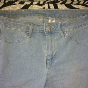 Light blue vintage jeans